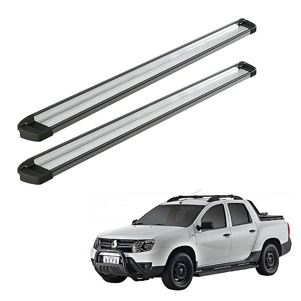Estribo Duster Oroch 2019 2020 2021 2022 Alumínio Polido