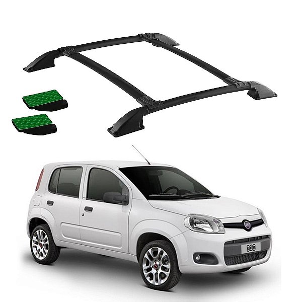 Bagageiro Teto Uno 2016 2017 2018 2019 2020 Preto Colado
