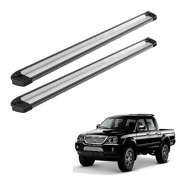 Estribo L200 Gls Sport 2010 2011 2012 2013 Alumínio Polido