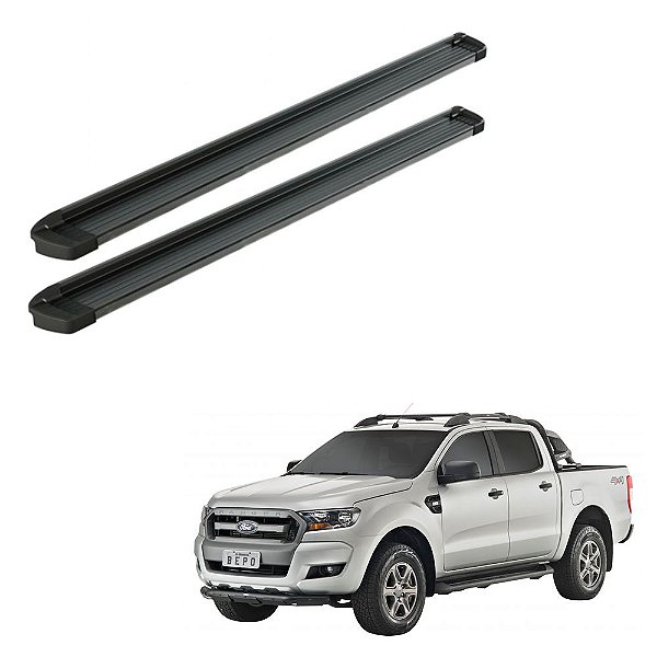 Estribo Ranger 2018 2019 2020 2021 2022 Cabine Dupla Preto