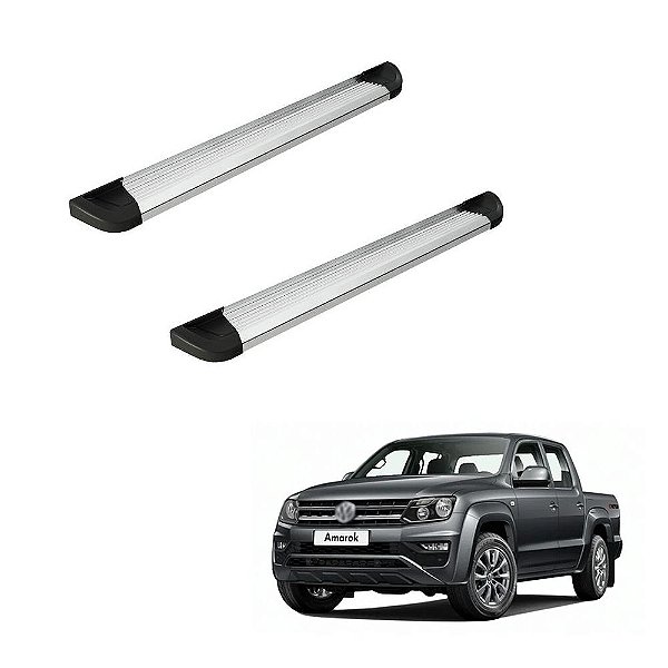 Estribo Amarok 2020 2021 2022 Cabine Simples Alumínio Polido