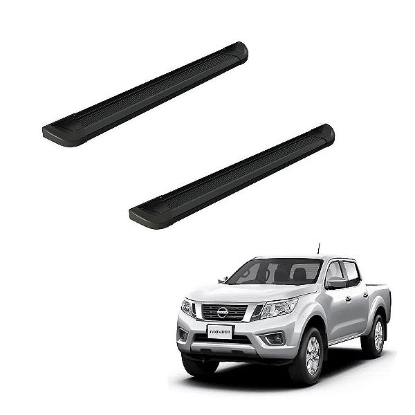 Estribo Frontier 2021 2022 2023 Cabine Dupla Preto