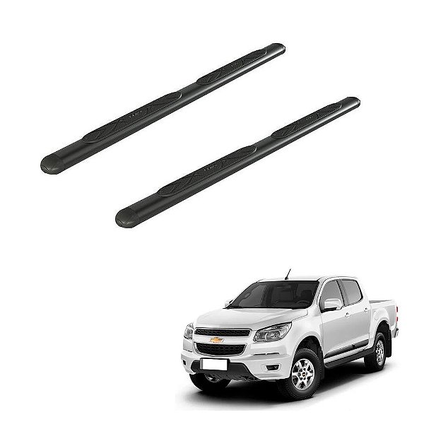 Estribo S10 2018 2019 2020 2021 2022 Cd Oval Preto