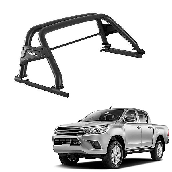 Santo Antônio Hilux 2016 2017 2018 2019 Com Grade Preto Cd