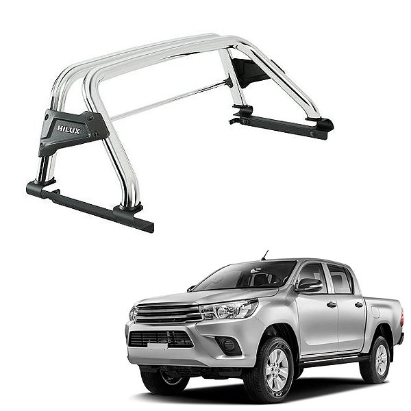 Santo Antônio Hilux 2020 2021 2022 Com Grade Cromado Cd