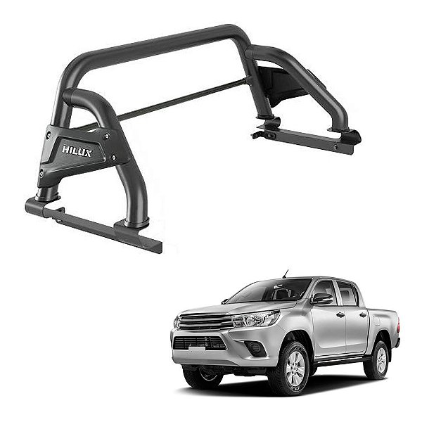 Santo Antônio Hilux 2019 2020 2021 2022 Com Grade Preto Cd