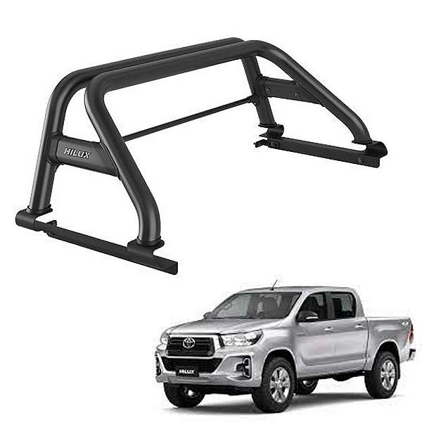 Santo Antônio Hilux 2016 2017 2018 2019 Com Grade Preto Cd