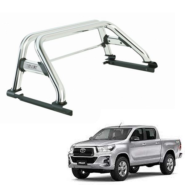 Santo Antônio Hilux 2020 2021 2022 Com Grade Cromado Cd