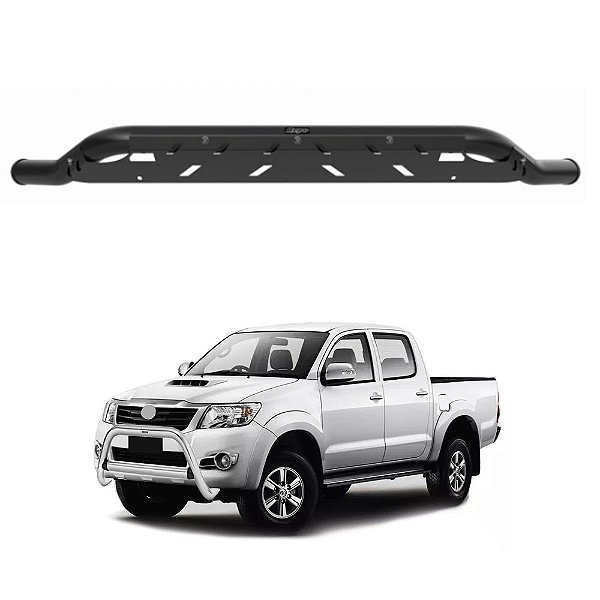 Protetor Baixo Hilux 2011 2012 2013 2014 2015 Preto