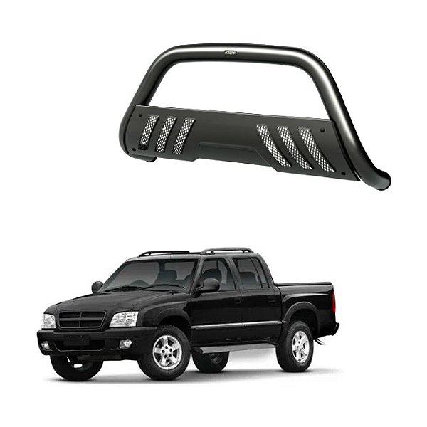 Quebra Mato S10 2001 2002 2003 2004 2005 2006 C/ Grade Preto