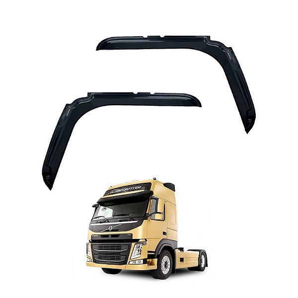 Calha Chuva Volvo Fm/Fmx 2010 2011 2012 2013 2014 - Fumê