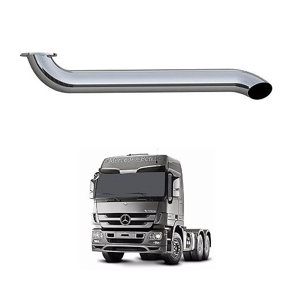 Ponteira Escapamento Mb Actros 2020 2021 2022 - 1800mm