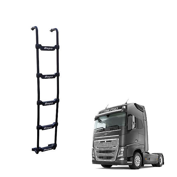 Escada Traseira Volvo Fh 2021 2022 Cabine Baixa 5 Degraus