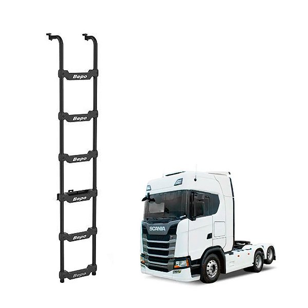 Escada Traseira Scania S6 Ntg 2021 2022 Cabine R 6 Degraus