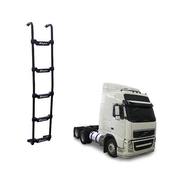 Escada Traseira Volvo Fh Globetrotter 2013 2014 - 5 Degraus