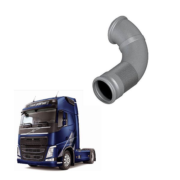 Tubo Intermediário Catalisador Fh 2018 2019 2020 5 Polegadas