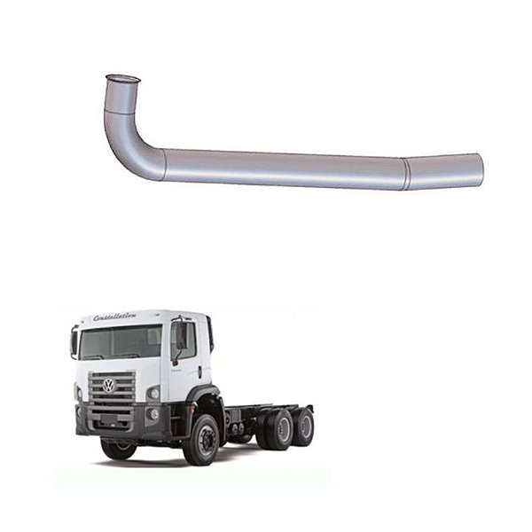 Tubo Motor Vw Constellation 24.250 2010 2011 3,5 Polegadas