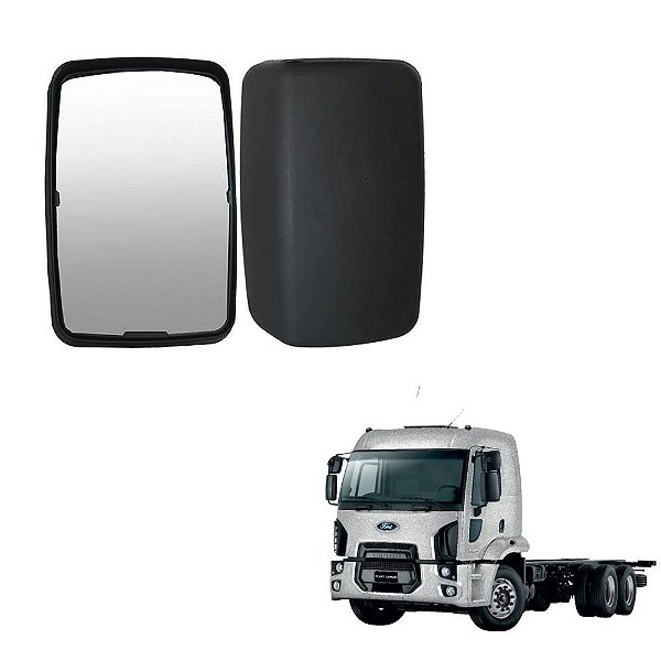 Espelho Retrovisor Ford Cargo 2016 2017 2018 Convexo Maior