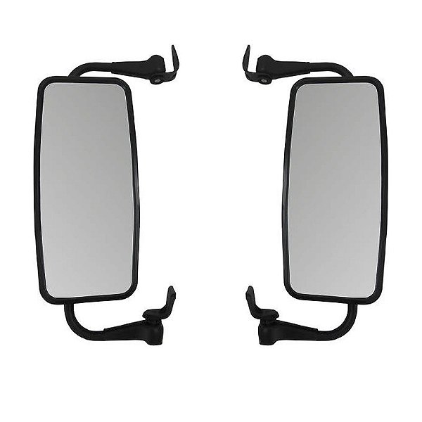 Espelho Retrovisor Scania Série 3 Completo Plano Par