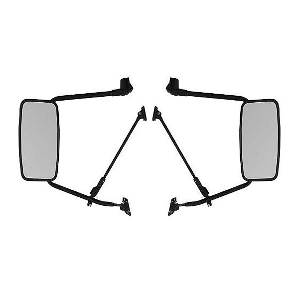 Espelho Retrovisor Vw Worker 13.130 Completo Plano Par
