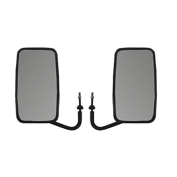 Espelho Retrovisor Mb L-708 / L-708e Plano - Par