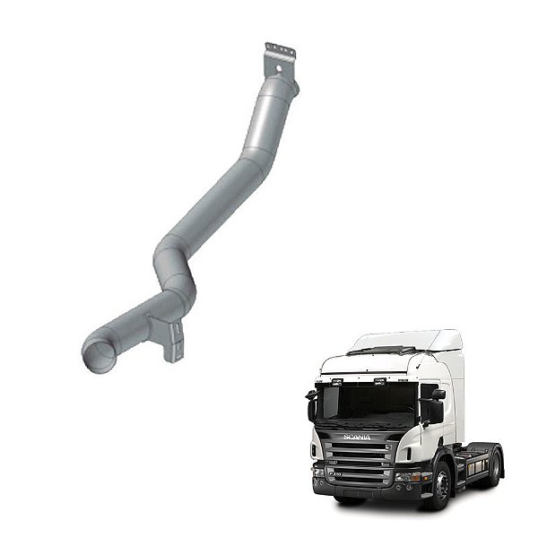 Tubo Terminal Saída Scania P/G/R 2008 2009 Euro 3 - Le 4,5p