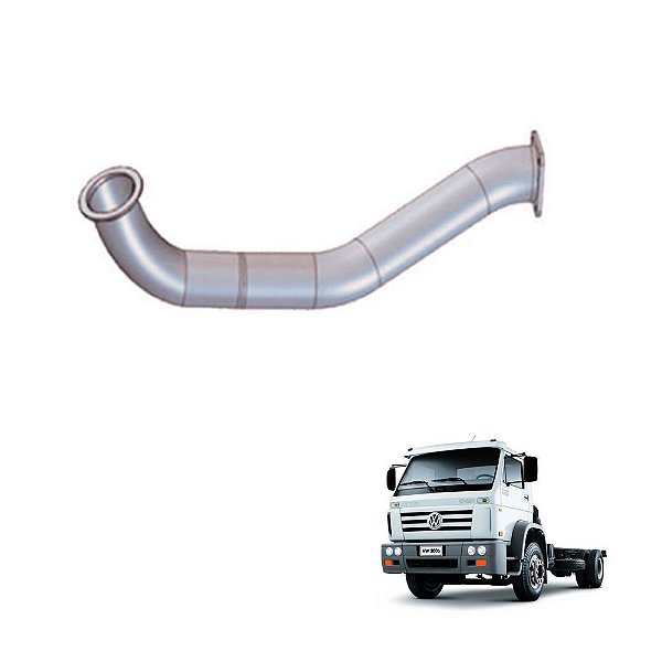 Tubo Saída Motor Volkswagen 14.220 - 4 Polegadas