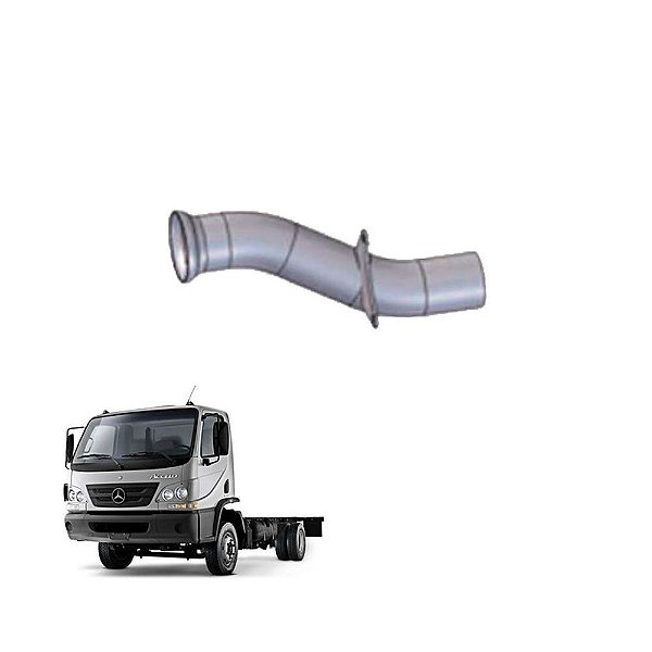 Tubo Saída Motor Mb Accelo 915 Euro 3 - 3 Polegadas