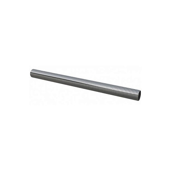 Tubo Flexível 5 Polegadas 1000mm Inox Universal