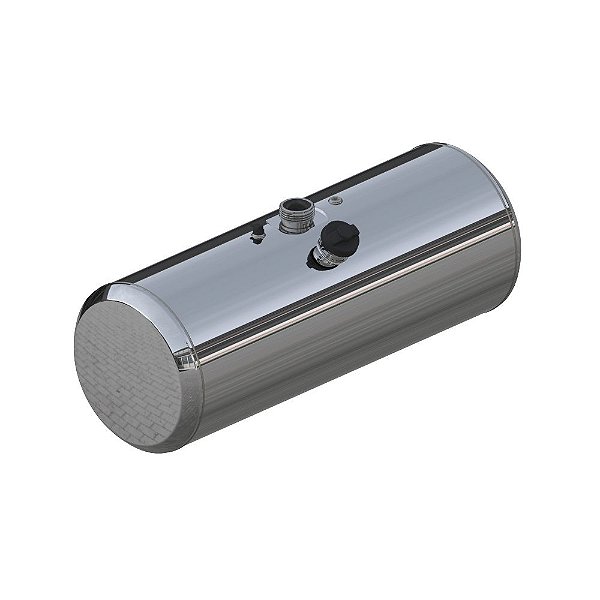 Tanque Combustível Inox Universal 3/4" Bóia Encaixe 210 Lts