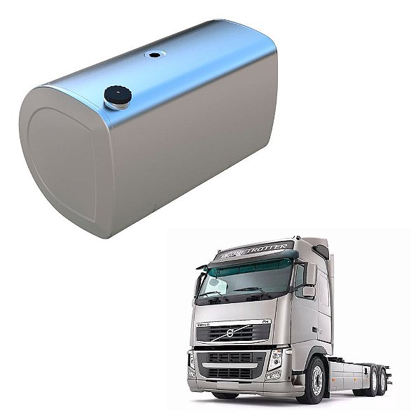 Tanque Combustível Volvo Fh Alumínio "D" 530 Litros Ld/Le