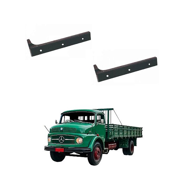Kit Suporte Para-Barro Mercedes Benz 1113 - Ld / Le Preto
