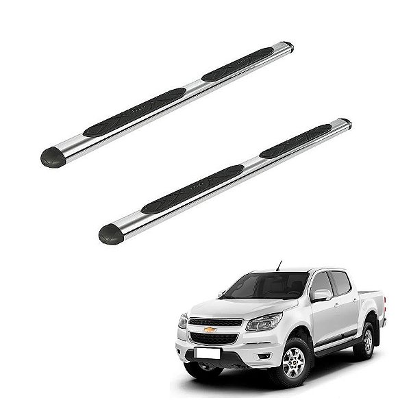 Estribo S10 2012 2013 2014 2015 2016 2017 Cd Oval Cromado