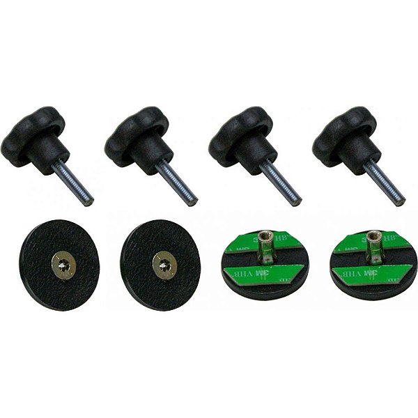 Kit Fixação Caixa Baú 280 Litros - Universal
