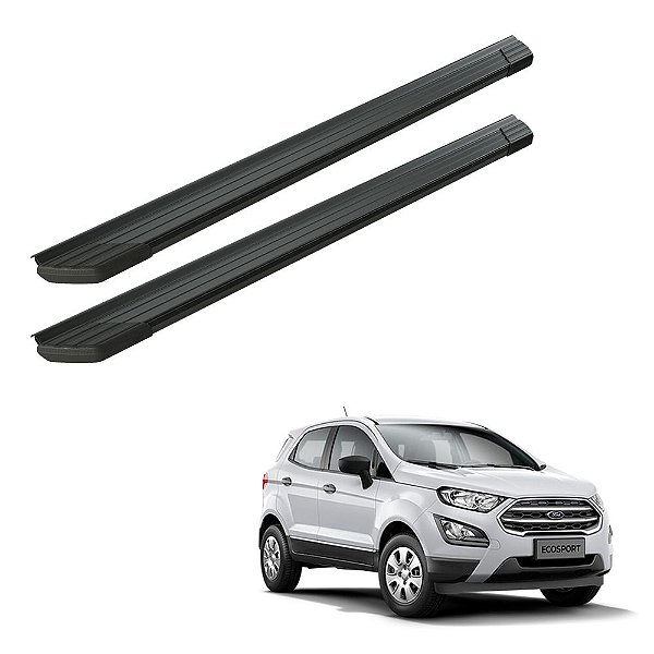 Estribo Ecosport 2013 2014 2015 2016 2017 Aluminio Preto