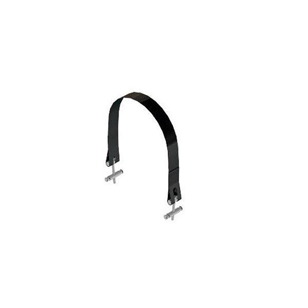 Cinta Tanque Oval Universal Com Kit Fixação - Preta