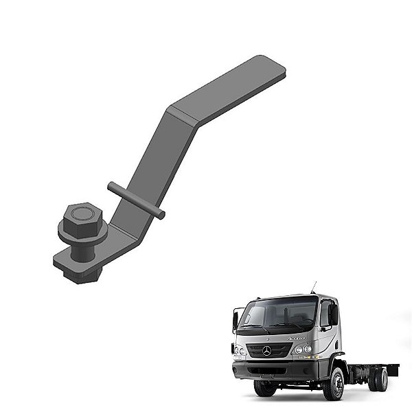 Suporte Fixacao Da Roda Estepe Mb Accelo 715 2009 2010 2011