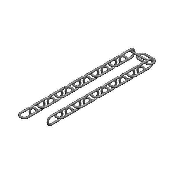 Trava Diametro 5,5 Mm X 1,3 Zincado Branco