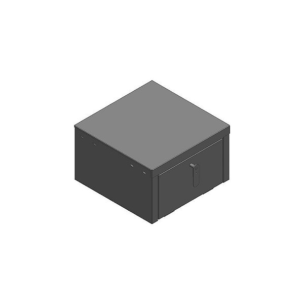 Caixa De Ferramentas Para Furgao 300 X 500 X 500mm
