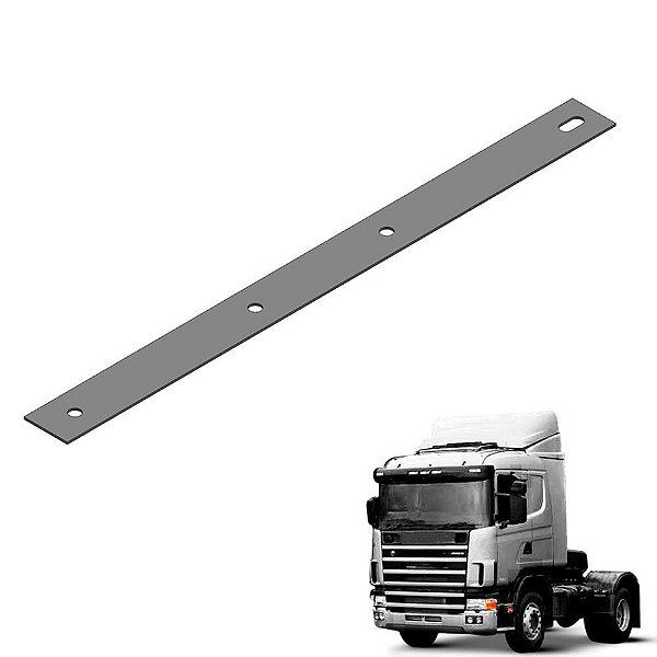 Regua De Fixacao Aparabarro Scania 124 505mm Dianteiro