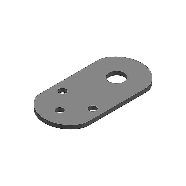 Suporte Da Carreta Com 4 Furos Reto