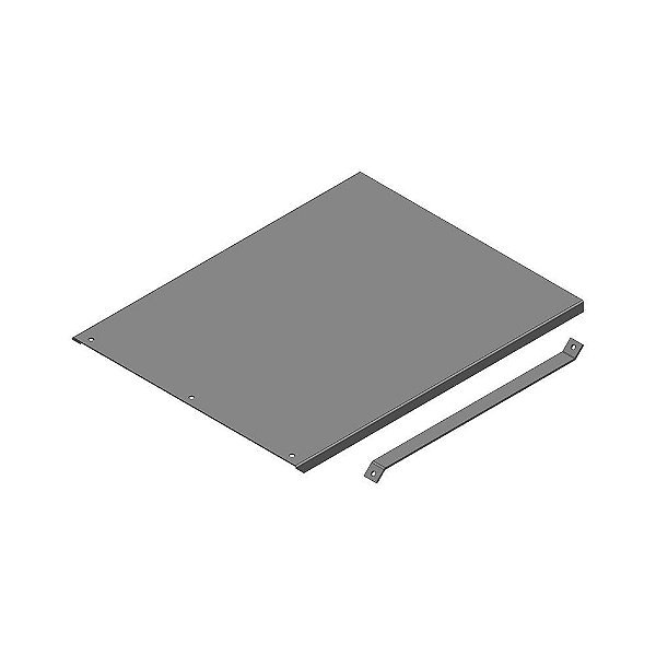 Regua Fixacao Aparabarro Furgao 470 X 500 E 470 X 600 Mm