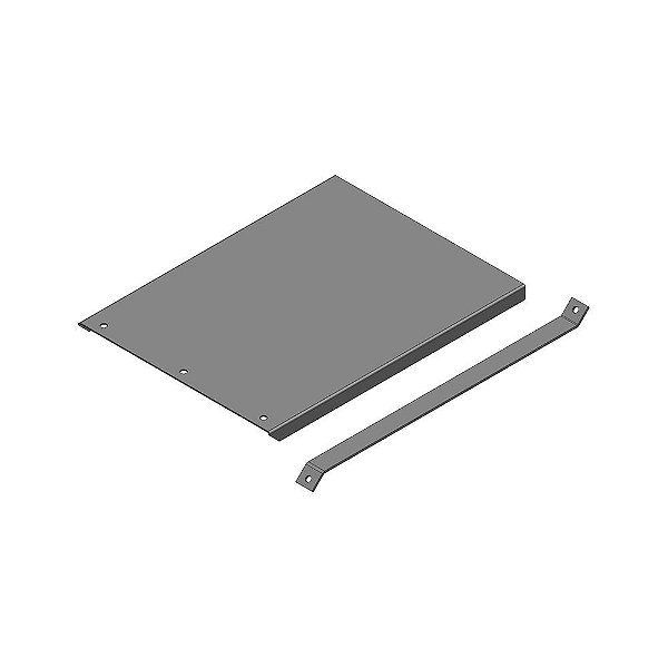 Paralama Furgao 300 X 400 Com Fixador