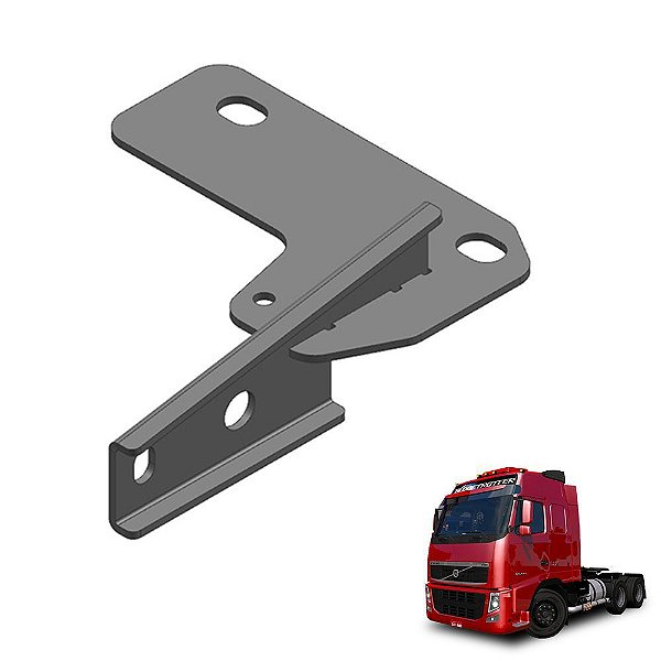 Suporte Fixacao Estribo Com Cabine Volvo Fh 2018 2019 Ld