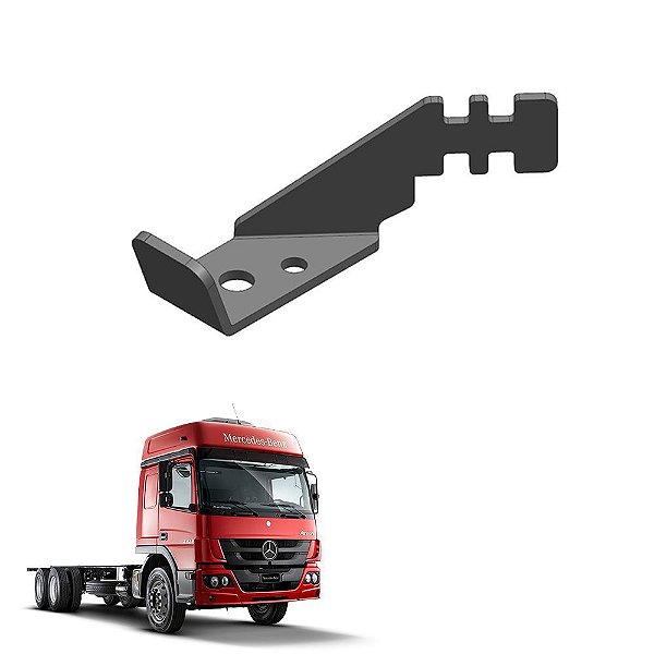 Suporte Inferior Lado Esquerdo Fixacao Do Cabo Mb Atego