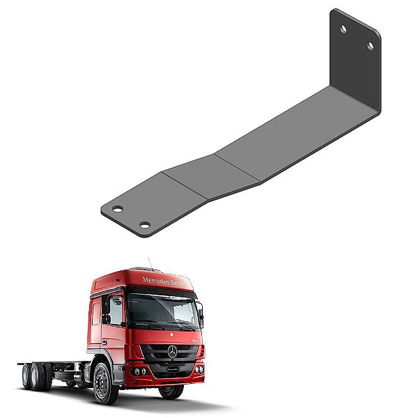 Suporte Fixacao Protetor Carter Mb Atego 2430 Lado Direito