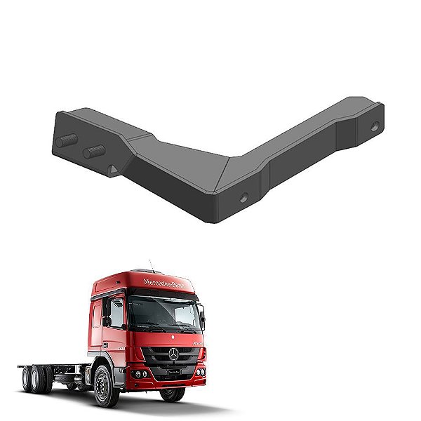 Suporte Do Parachoque Mb Atego 1718 / 1719 Lateral Direita
