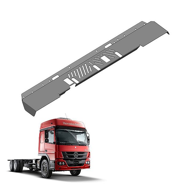 Suporte Protetor Do Radiador Mb Atego 2430 / 2730 / 3026
