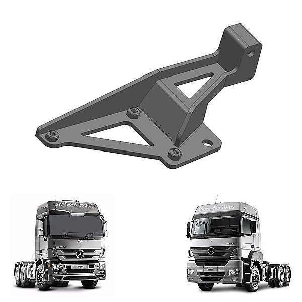 Suporte Dianteiro Estribo Mb Ls Axor Actros Lado Esquerdo