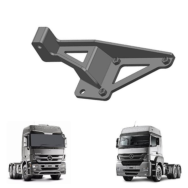 Suporte Dianteiro Estribo Mb Ls Axor Actros Lado Direito